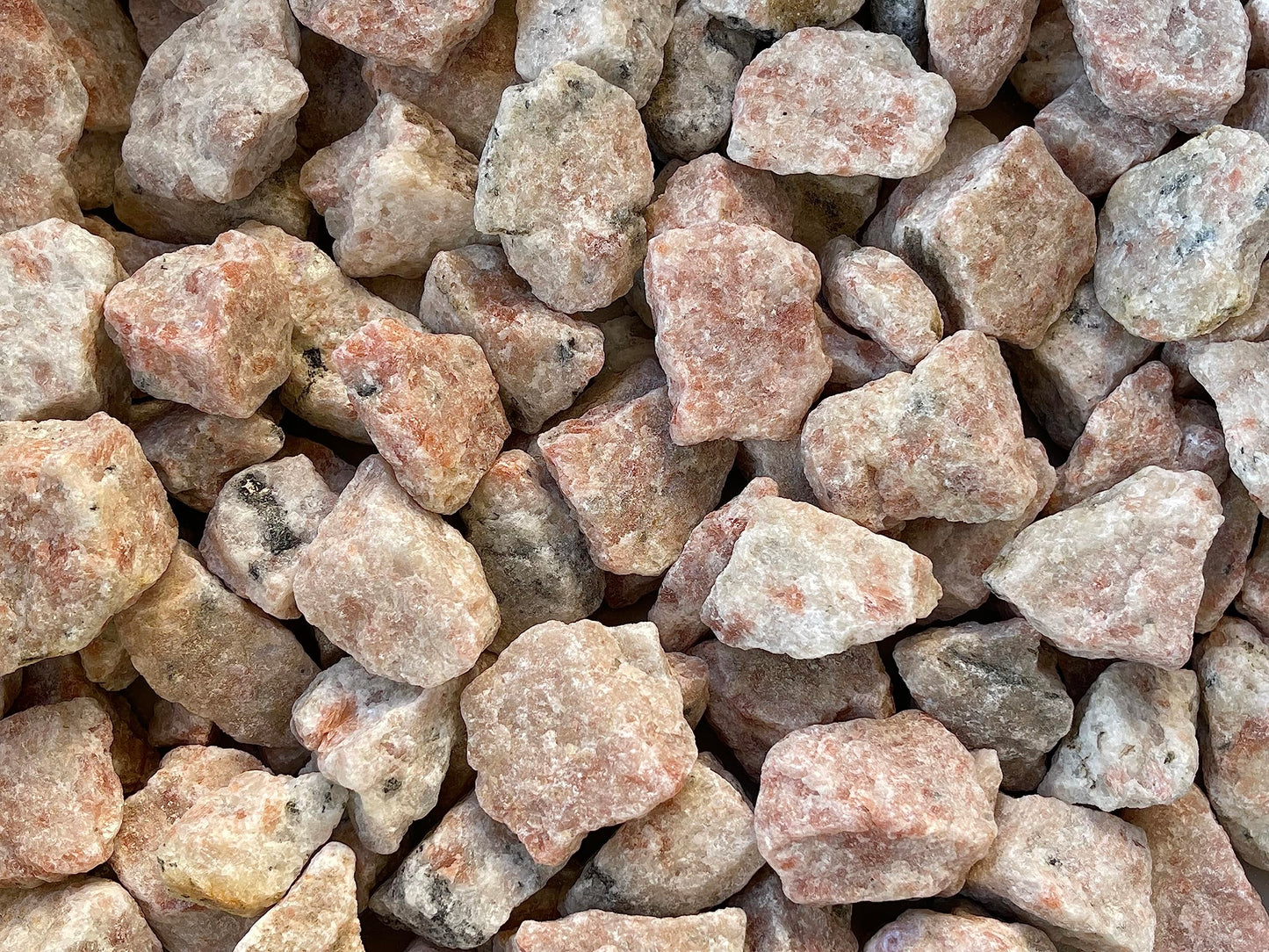 GAF TREASURES Wholesale Raw Sunstone, Natural Sunstone, Natural Rough Sunstone Crystals, Rough Sunstone, Sunstone Healing Crystals (Sunstone, 0.5 Pound)