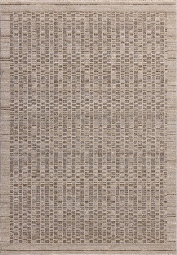 Loloi Amber Lewis Cali Collection CIL-02 Natural/Slate 7'-10" x 10', .25" Pile Height, Area Rug